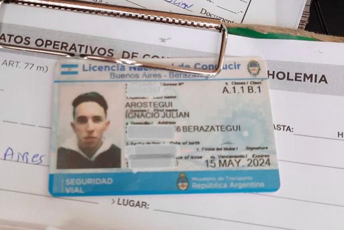 Provincia inhabilitó la licencia del joven que manejaba alcoholizado y colisionó