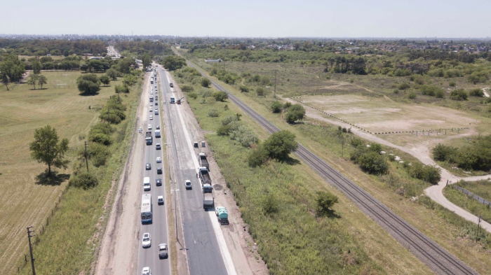 Plan Quinquenal: inició la obra de repavimentación de la Ruta Provincial N° 21