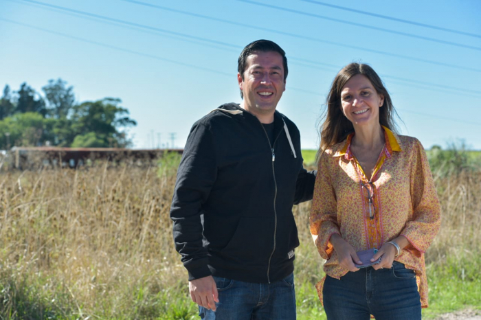 Nardini y Raverta recorrieron obras en Mar del Plata