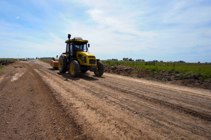 Rauch: La Provincia mejora el acceso a la localidad de Colman