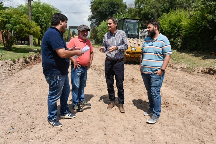 Avanzan las obras en Marcos Paz