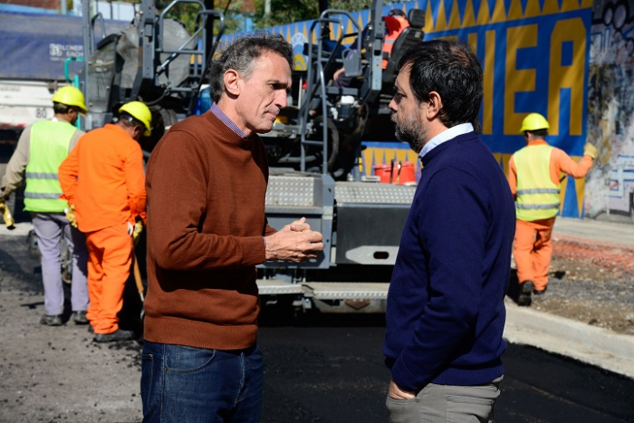 Avanzan las obras de Vialidad