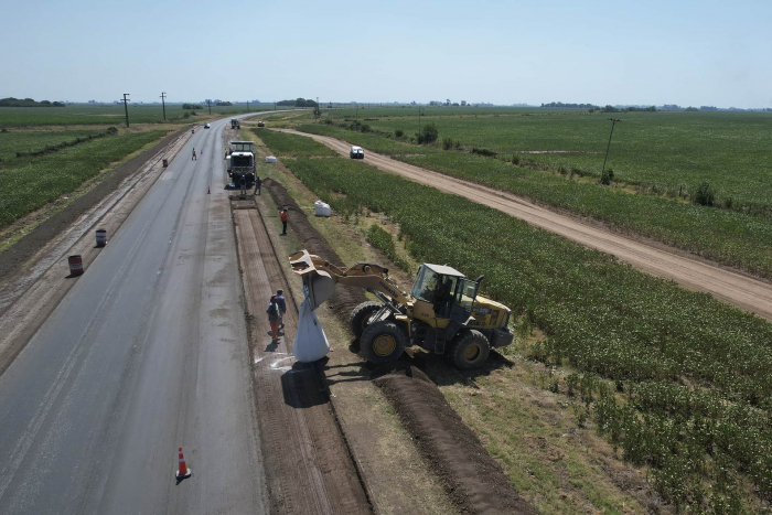 La Provincia invierte más de 1.500 millones de pesos para mejorar la Ruta 32