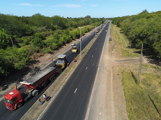 Obras Viales en el Camino Centenario