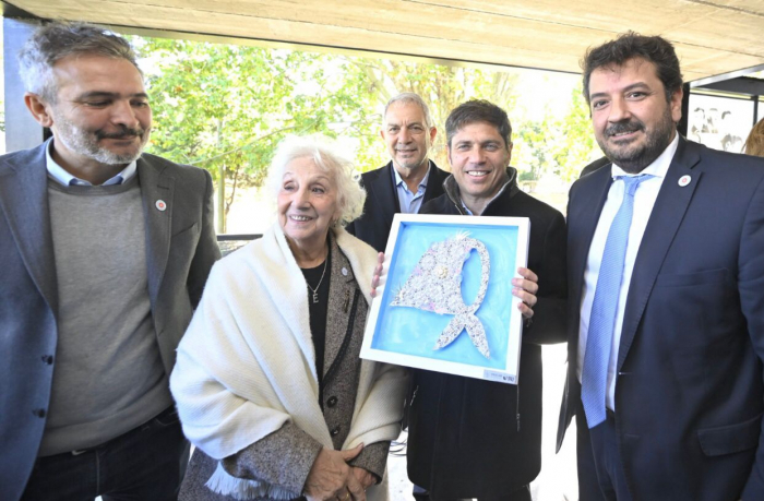 Se inauguró el espacio para la memoria donde funcionó "La Cacha"