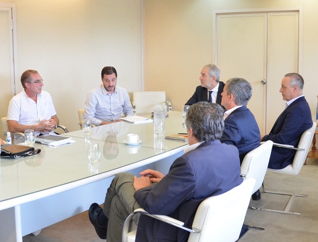 Alak se reunió con representantes del Colegio de Médicos y de la Agremiación Medica Platense