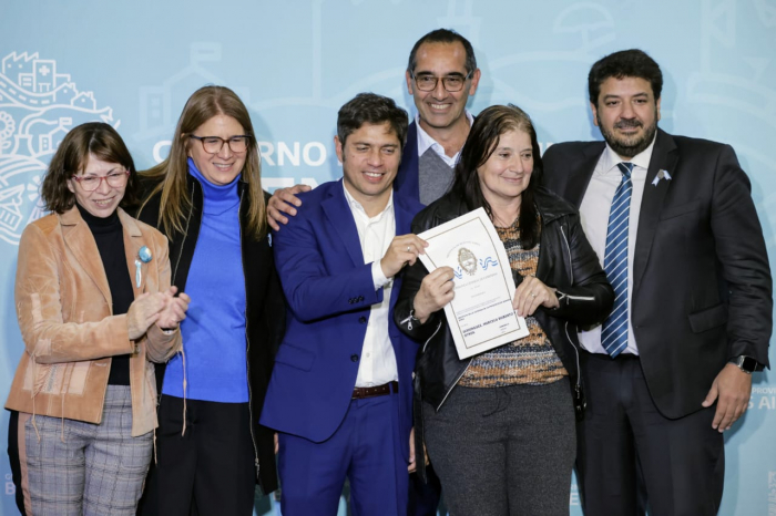 Kicillof inauguró las obras de ampliación del Jardín de Infantes N° 916 