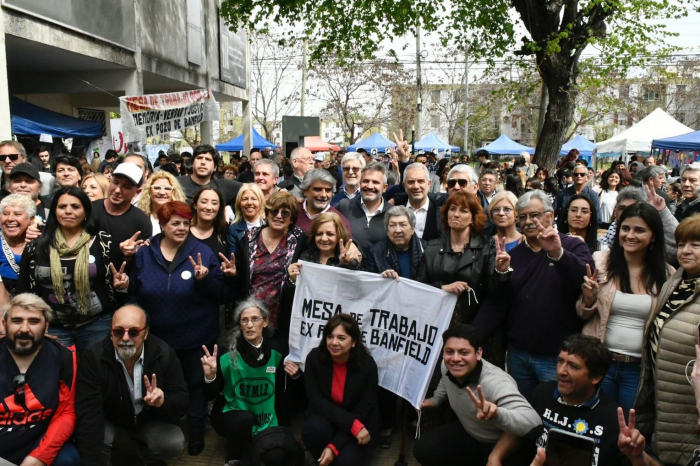 Además, los funcionarios realizaron una recorrida por las obras que se están realizando en el lugar y estuvieron presentes en la