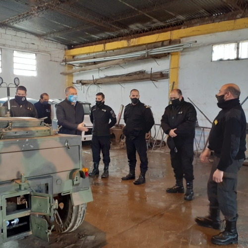 Pusieron en valor una cocina de campaña para un centro de Veteranos y Ex Combatientes de Malvinas