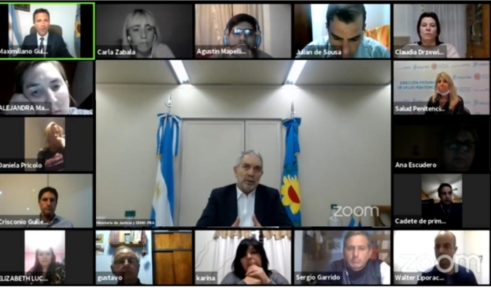 Teleconferencia primer Simposio Federal de Salud Penitenciaria