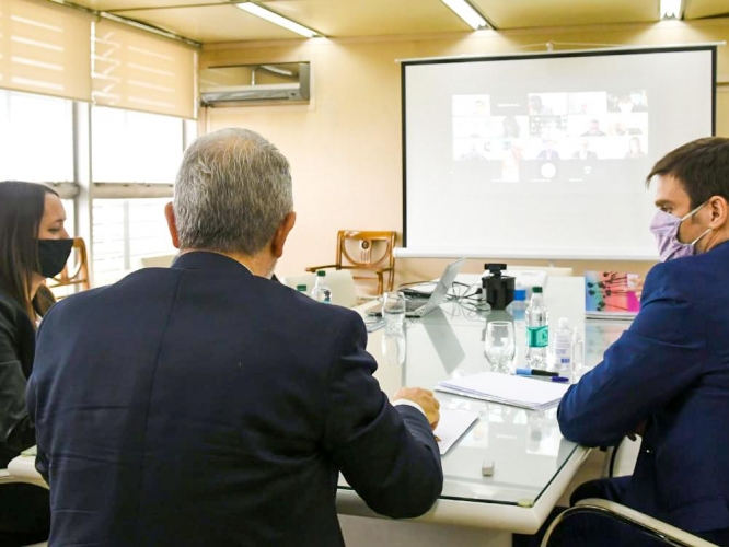 En el encuentro, se analizaron las necesidades del sector y acordaron la conformación de una mesa de trabajo que será un espacio