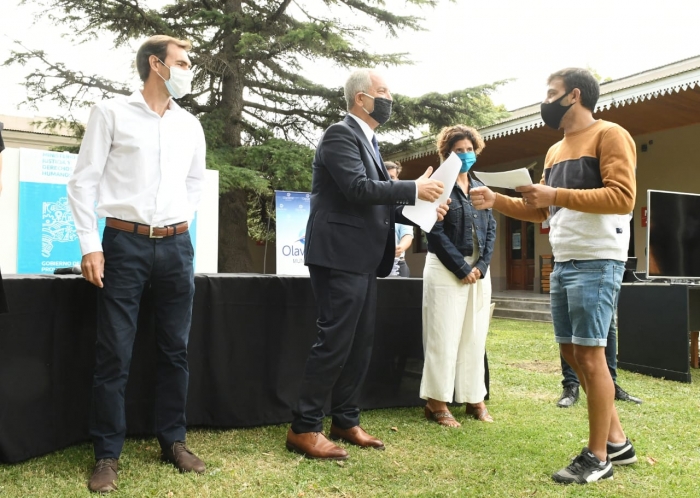 Entrega de escrituras en Olavarría