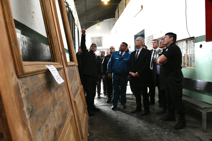 Alak visitó Bahía Blanca y recorrió la unidad penitenciaria N° 4 Con el fin de supervisar de manera directa las tareas educativas y laborales que desarrollan las personas privadas de la liberta