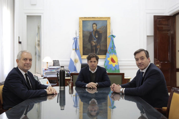 Fue en el marco de una jornada en la que se llevó a cabo el acto de reinauguración del edificio de la Delegación La Plata de la 