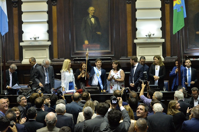 Axel Kicillof y Verónica Magario juraron como Gobernador y Vicegobernadora de la Provincia de Buenos Aires