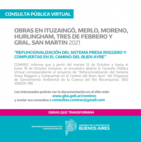 Participá desde el martes 12 al lunes 18 de octubre