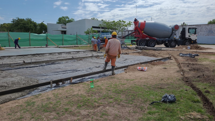 Inicio de obras en Malvinas Argentinas