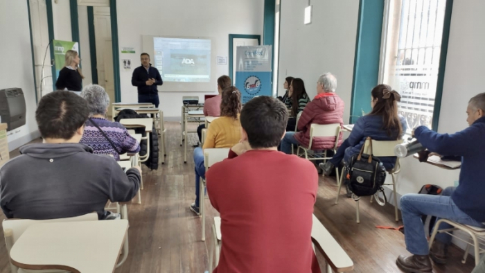 Taller de industria en Marcos Paz