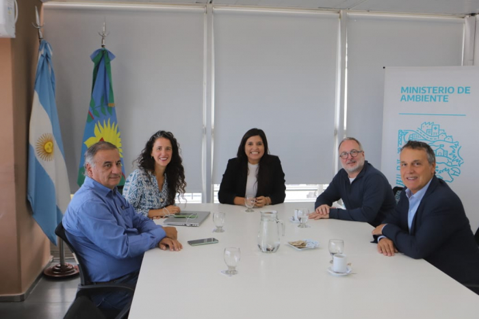 Reunión de trabajo con el Ministerio de Ambiente