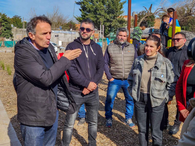 Recorrida de obra en Moreno e Ituzaingó