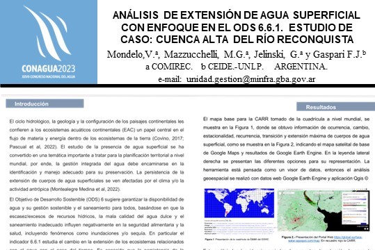 COMIREC presentó estudio de Cuenca Alta