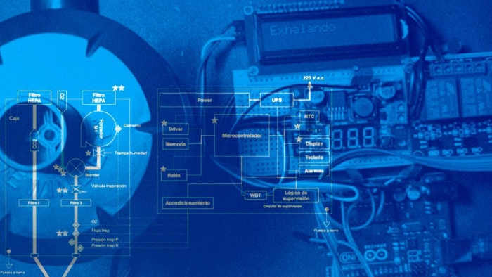 Científicos desarrollaron un modelo de ventilador mecánico no invasivo de bajo costo