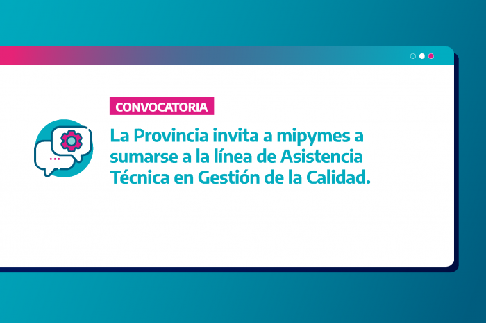 Asistencia Técnica en Gestión de la Calidad: tercera convocatoria para mipymes
