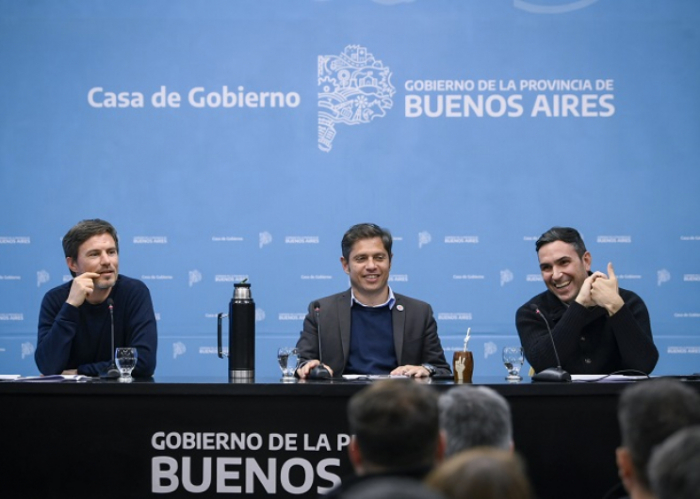 Kicillof encabezó la presentación del IPAC