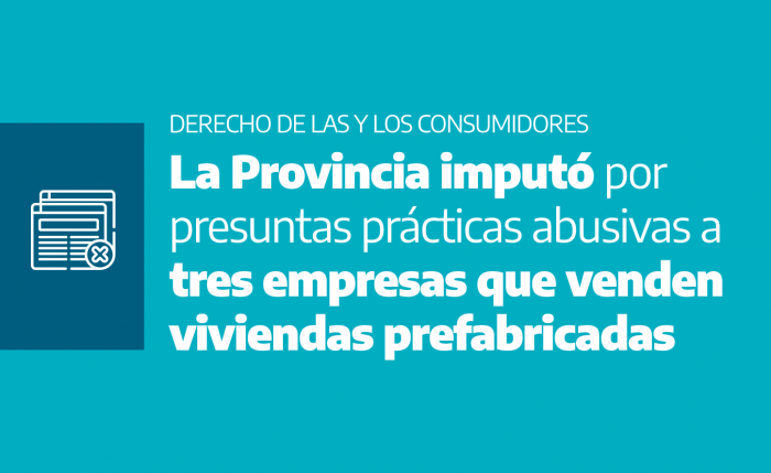 Imputación a empresas de viviendas prefabricadas