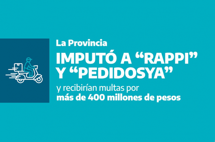 Multas para Rappi y PedidosYa