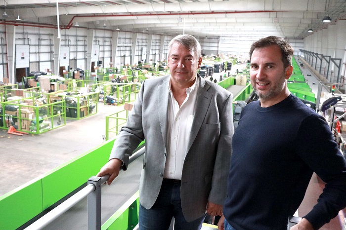 Jorge D'Onofrio con Sebastián Trappa.