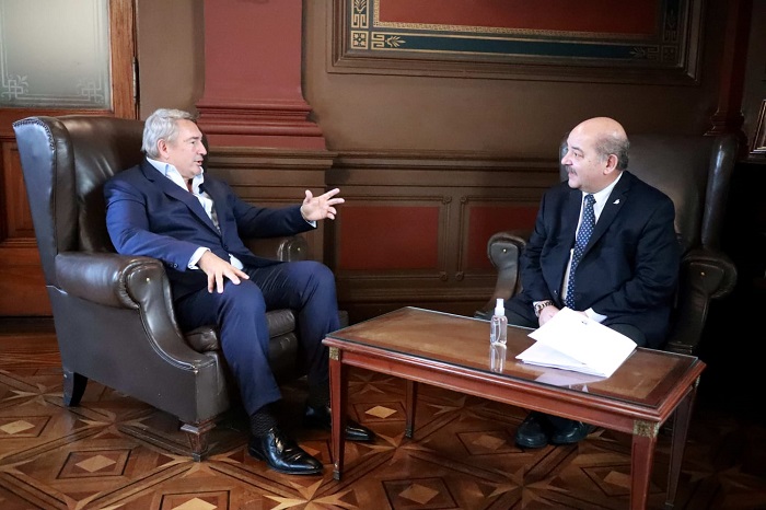 D'Onofrio se reunió con Tauber.
