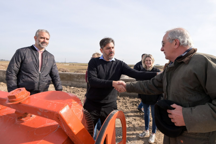 Bianco en recorrida por obras provinciales