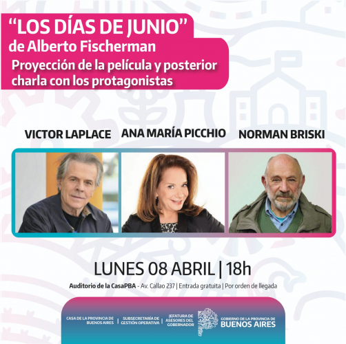 Abril cultural en la Casa de la Provincia