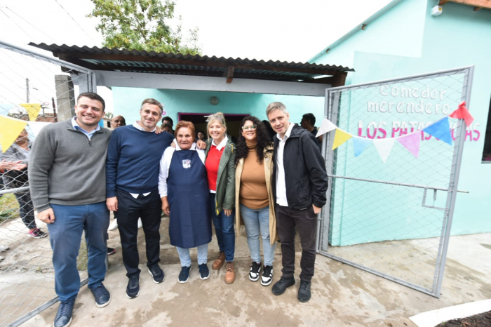 Alvarez Rodríguez inauguró obras en Pilar junto al intendente Achával