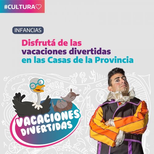 Las Casas de la Provincia realizarán actividades gratuitas para las infancias