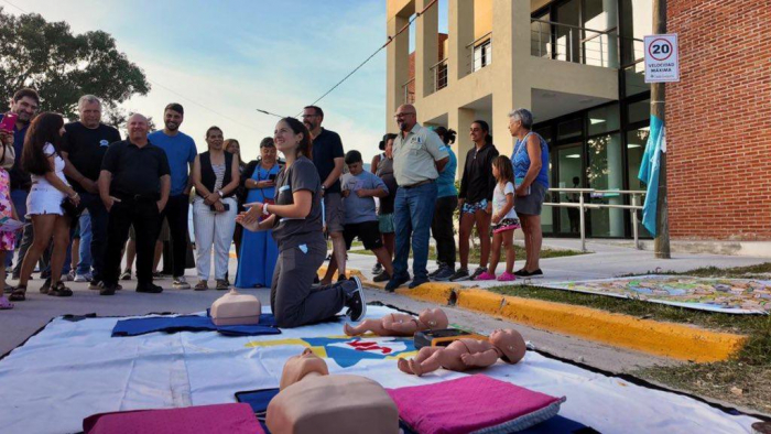 El Sistema Provincial de Emergencias desplegó una muestra interactiva en Villa Gesell y Mar Chiquita