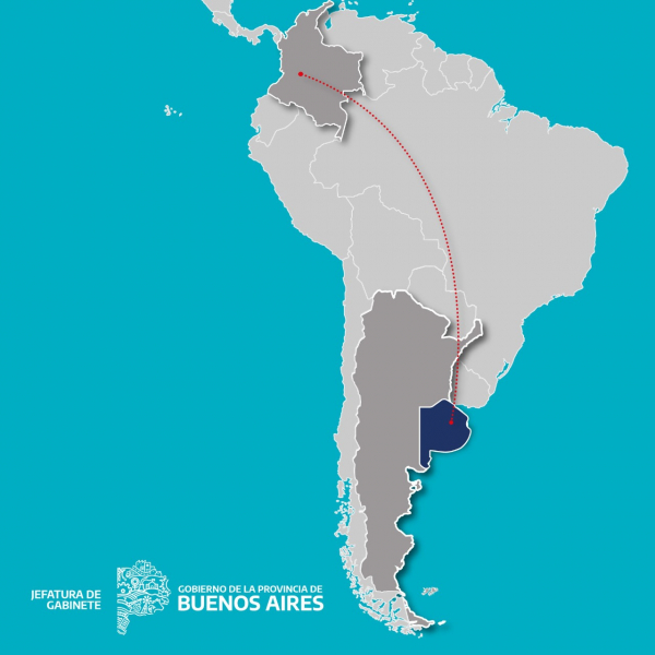 Cooperación internacional con Colombia. 