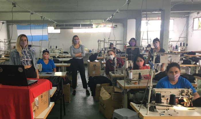  Cooperativistas textiles.