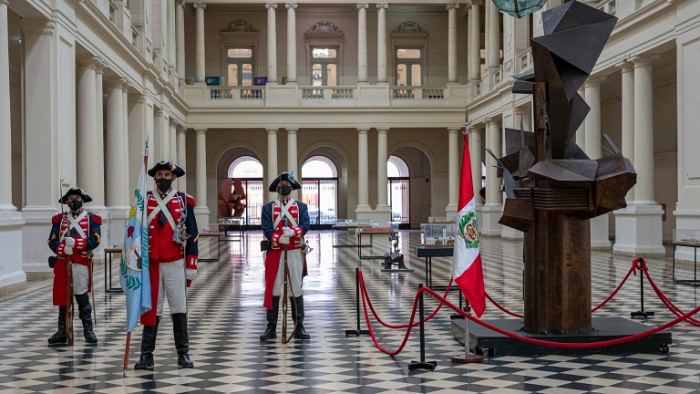  Parte de las celebraciones realizadas en la ciudad de La Plata.