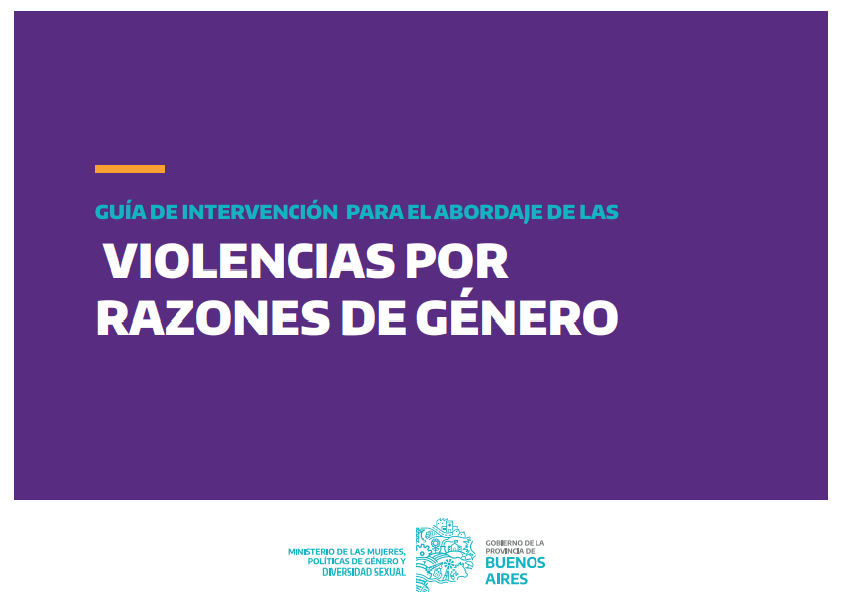 Guía de abordaje y detección de las Violencias por Razones de Género