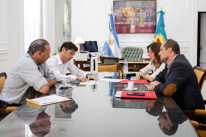 El gobernador Axel Kicillof encabezó un encuentro con la ministra de Seguridad nacional, Sabina Frederic, y su par bonaerense, S