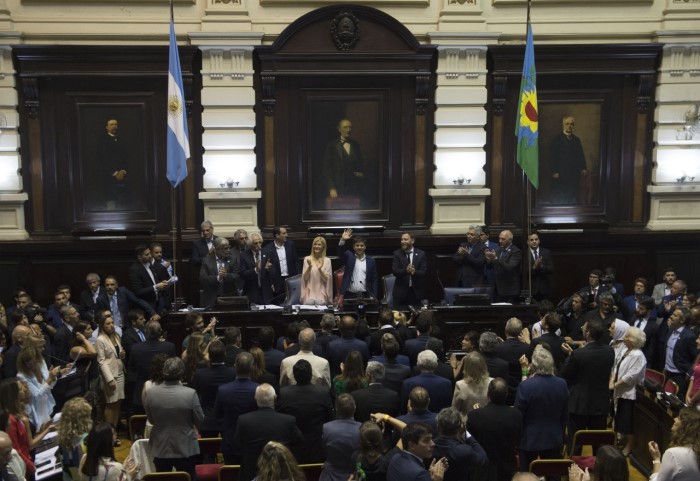 El gobernador Axel Kicillof inauguró esta tarde el 148° período de Sesiones Ordinarias de la Legislatura bonaerense.