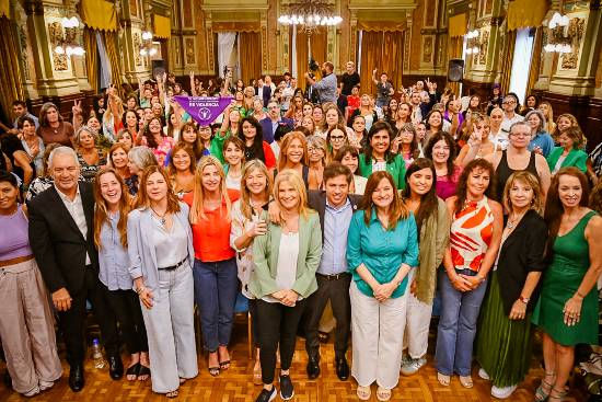 Acto provincia de Buenos Aires 8M 