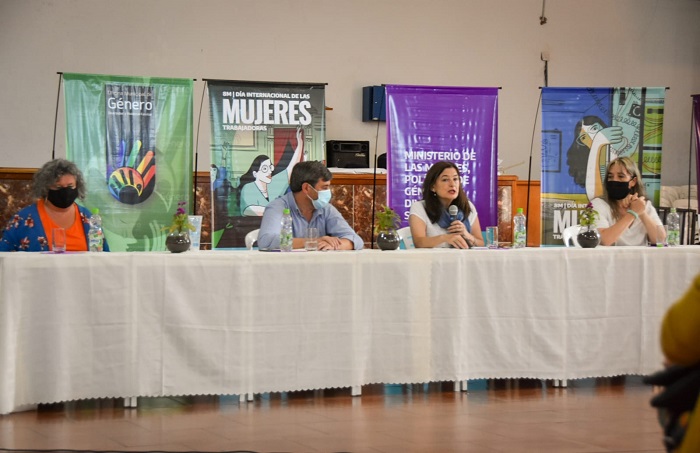 Jornada en Hipólito Yrigoyen, en el marco del Día Internacional de las Mujeres