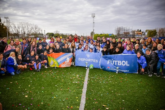 Estela Díaz: "el objetivo es que las pibas tengan acceso al deporte en igualdad"