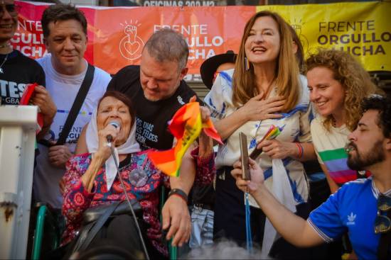 stela Díaz: “Celebramos el orgullo, la diversidad y los derechos conquistados"