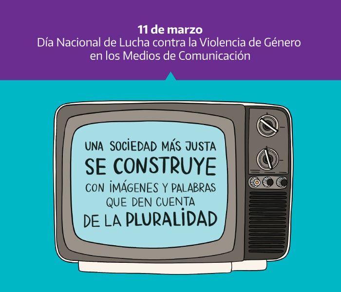 11 de marzo - Día Nacional de Lucha contra la Violencia de Género en los Medios de Comunicación