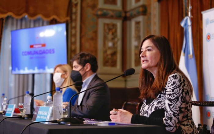 Kicillof presentó un programa para fortalecer las políticas de género en los municipios 