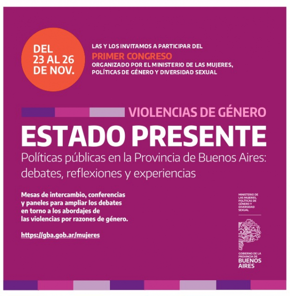La Provincia de Buenos Aires frente a las violencias por razones de género